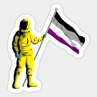 Quaranpride - Asexual Sticker